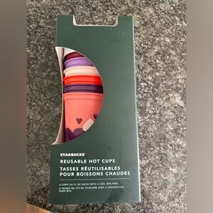 Starbucks | 2021 Valentine’s Day Reusable Hot Cups | NWT‎